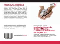 Produktbild: Implantaci&oacute;n de la Unidad M&oacute;vil de Cuidados Enfermeros en Urgencias