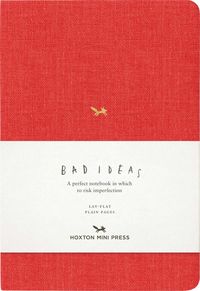 Produktbild: A Notebook for Bad Ideas (Medium / Red / Unlined)