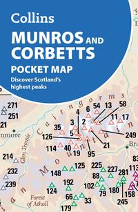 Produktbild: Munros and Corbetts Pocket Map