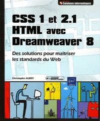 Produktbild: CSS 1 et 2.1, HTML avec Dreamweaver 8