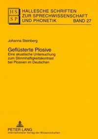 Produktbild: Gefl&uuml;sterte Plosive