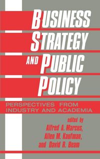 Produktbild: Business Strategy and Public Policy