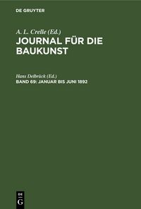 Produktbild: Januar bis Juni 1892
