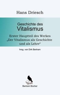 Produktbild: Geschichte des Vitalismus