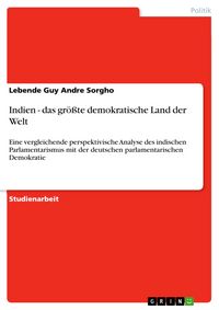 Produktbild: Indien - das gr&ouml;&szlig;te demokratische Land der Welt