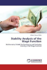 Produktbild: Olala, G: Stability Analysis of the Wage Function
