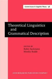 Produktbild: Theoretical Linguistics and Grammatical Description
