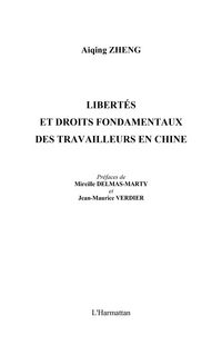 Produktbild: Liberte et droits fondamentaux des travailleurs en chine