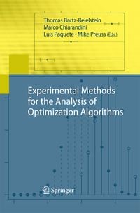 Produktbild: Experimental Methods for the Analysis of Optimization Algorithms