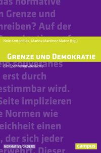 Produktbild: Grenze und Demokratie