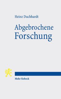 Produktbild: Abgebrochene Forschung
