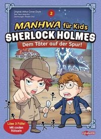 Produktbild: Manhwa f&uuml;r Kids: Sherlock Holmes (Band 2) - Dem T&auml;ter auf der Spur