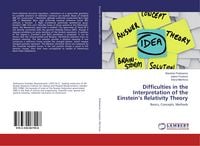 Produktbild: Difficulties in the Interpretation of the Einstein's Relativity Theory