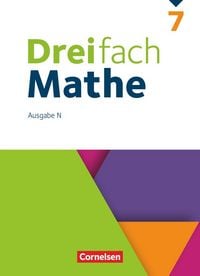 Produktbild: Dreifach Mathe 7. Schuljahr. Niedersachsen - Sch&uuml;lerbuch