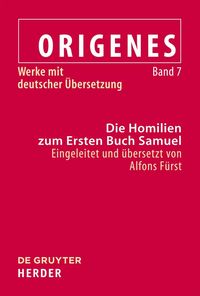 Produktbild: Die Homilien zum Ersten Buch Samuel