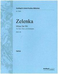 Produktbild: Zelenka, J: Missa Die Filii, ZWV 20