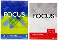 Produktbild: Jones, V: Focus BrE 2 Students' Book & Practice Tests Plus P