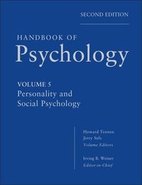 Produktbild: Handbook of Psychology