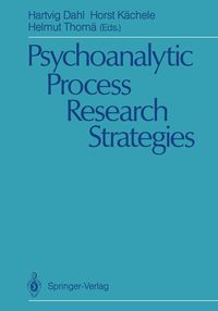 Produktbild: Psychoanalytic Process Research Strategies