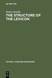 Produktbild: The Structure of the Lexicon