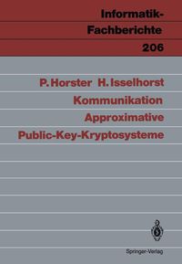 Produktbild: Approximative Public-Key-Kryptosysteme