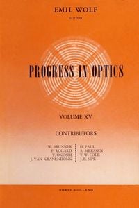 Produktbild: Progress in Optics