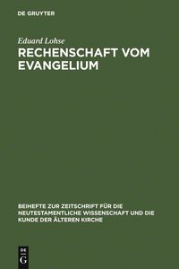 Produktbild: Rechenschaft vom Evangelium