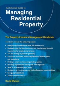 Produktbild: An Emerald Guide to Managing Residential Property - The Property Investors Management Handbook