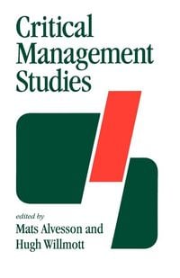 Produktbild: Critical Management Studies