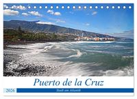 Produktbild: Puerto de la Cruz - Stadt am Atlantik (Tischkalender 2026 DIN A5 quer), CALVENDO Monatskalender