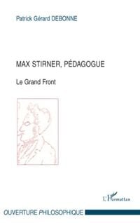 Produktbild: Max Stirner, pedagogue