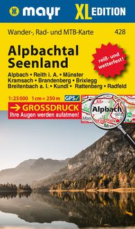 Bild vom Artikel Mayr Wanderkarte Alpbachtal, Seenland XL 1:25.000 vom Autor 