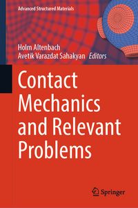 Produktbild: Contact Mechanics and Relevant Problems