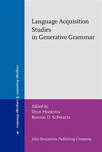 Produktbild: Language Acquisition Studies in Generative Grammar