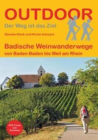 Produktbild: Badische Weinwanderwege von Baden-Baden bis Weil am Rhein