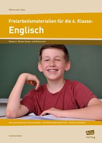 Produktbild: Freiarbeitsmaterialien f&uuml;r die 6. Klasse: Englisch