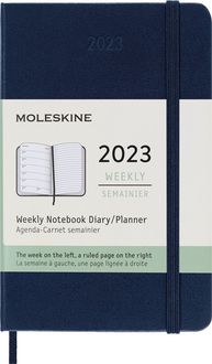 Bild vom Artikel Moleskine 12 Monate Wochen Notizkalender 2023 A6 Geb Saphir vom Autor 