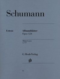 Bild vom Artikel Schumann, Robert - Albumblätter op. 124 vom Autor Robert Schumann