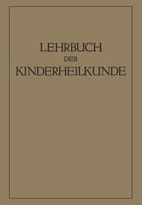 Produktbild: Lehrbuch der Kinderheilkunde
