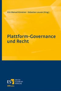 Produktbild: Plattform-Governance und Recht