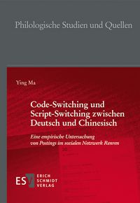 Produktbild: Code-Switching und Script-Switching zwischen Deutsch und Chinesisch