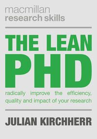 Produktbild: The Lean PhD