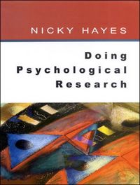 Produktbild: Doing Psychological Resear