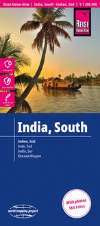 Produktbild: Reise Know-How Landkarte Indien, Süd / India, South (1:1.200.000)