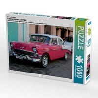 Produktbild: CALVENDO Puzzle Ein Motiv aus dem Kalender Oldtimertr&auml;ume auf KUBA | 1000 Teile Lege-Gr&ouml;&szlig;e 64x48cm Foto-Puzzle f&uuml;r gl&uuml;ckliche Stunden
