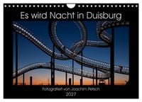 Produktbild: Es wird Nacht in Duisburg (Wandkalender 2027 DIN A4 quer), CALVENDO Monatskalender