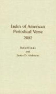 Produktbild: Index Of Amer Periodical Verse