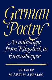 Produktbild: German Poetry