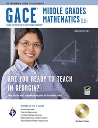 Produktbild: Ga Gace: Middle Grades Math (Code 013) W/CD-ROM (Rea) - The Best Teachers' Test Prep for Gace