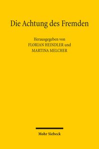 Produktbild: Die Achtung des Fremden